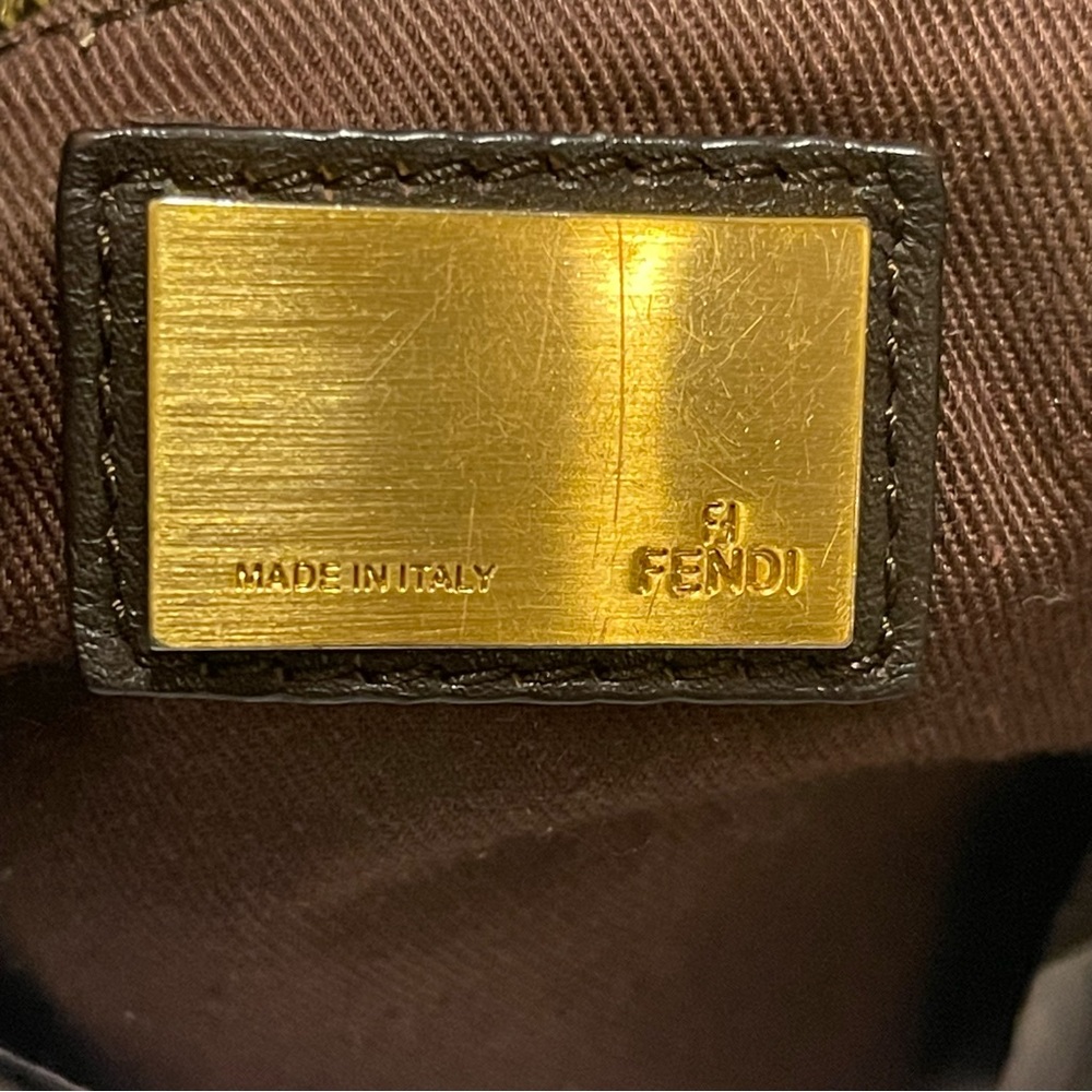 Fendi Leather Handbag. Authentic, Euc - image 4